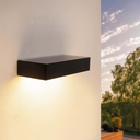 APPLIQUE DESIGN DA MURO ENERGIA SOLARE 6W NERO