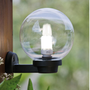 APPLIQUE SFERA D.20 FUME' NERO