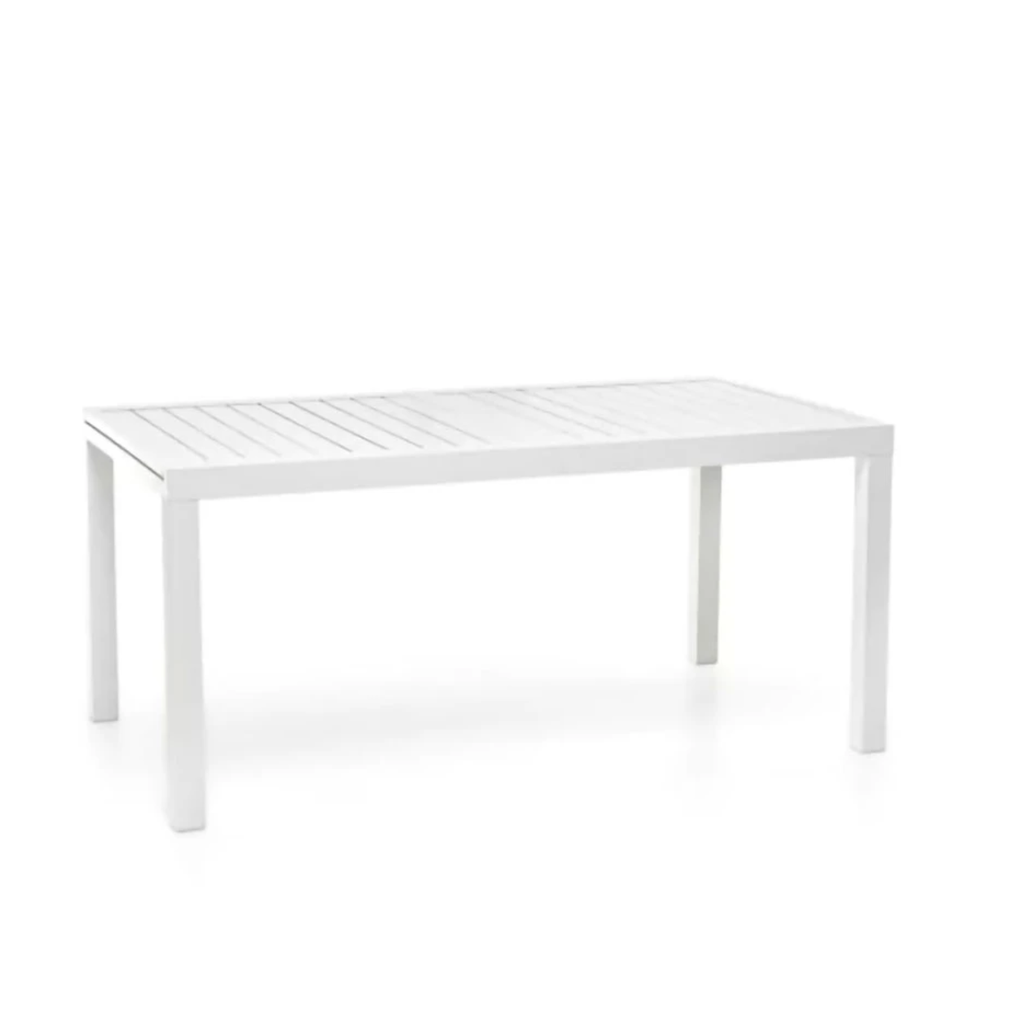 TAVOLO OSTUNI ALLUNG. 200/300X100CM BIANCO