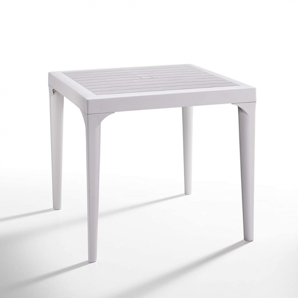 TAVOLO MALMO CM.80X80 BIANCO