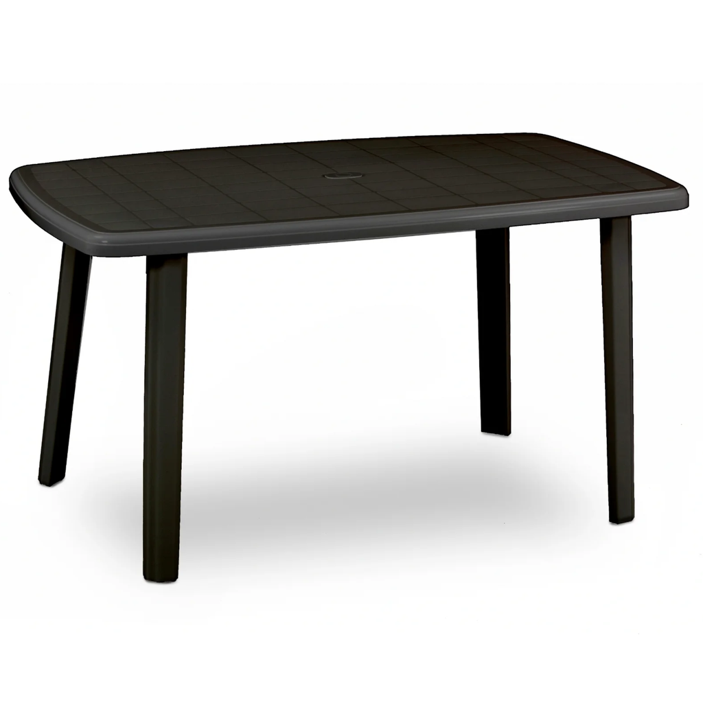 TAVOLO CAYMAN CM.137X85 GRAFITE