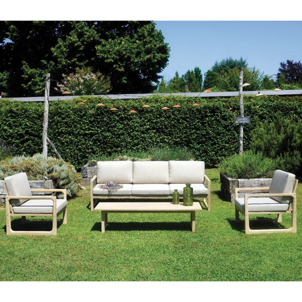 SALOTTO DRESDA ACACIA C/DIVANO 3P  FINI