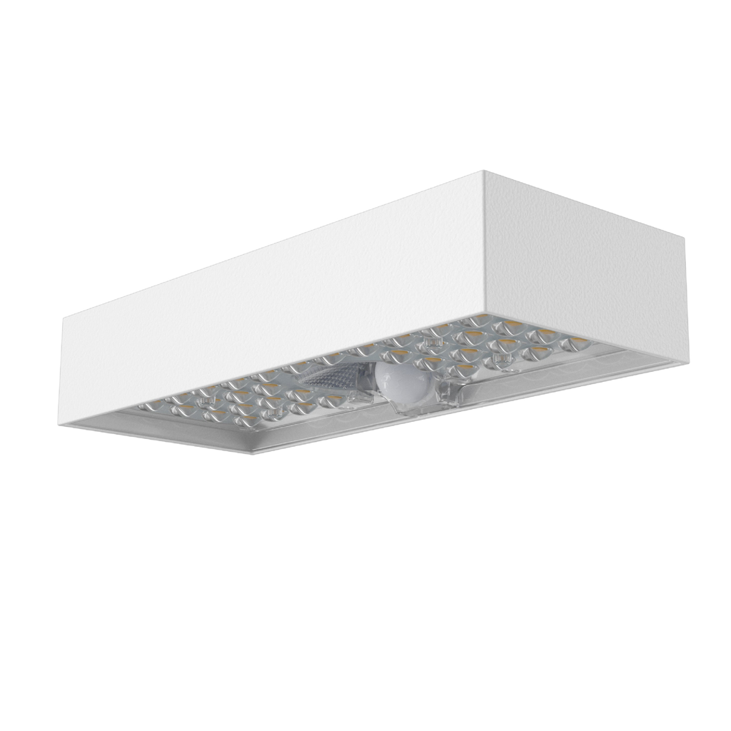 APPLIQUE DESIGN DA MURO ENERGIA SOLARE 6W BIANCO