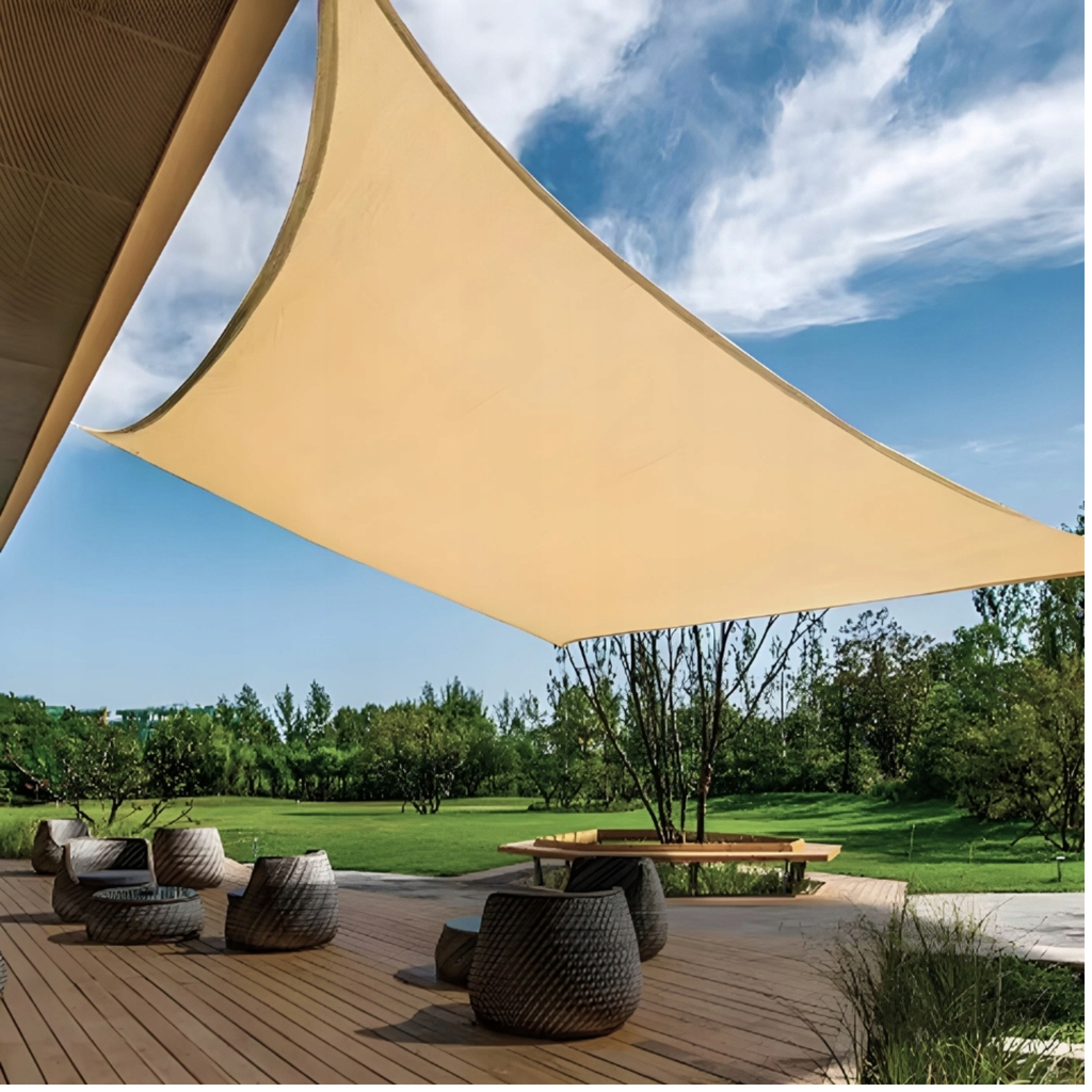 VELA OMBRA QUADRA MT.3,6X3,6 COLORE ECRU'