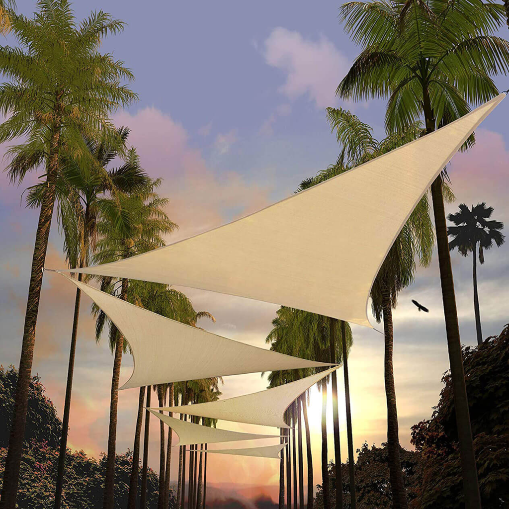 VELA OMBRA TRIANGOLO MT.3,0X3,0X3,0 ECRU'