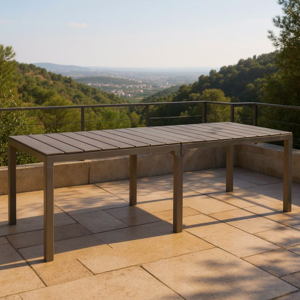 TAVOLO KING DOUBLE TAUPE