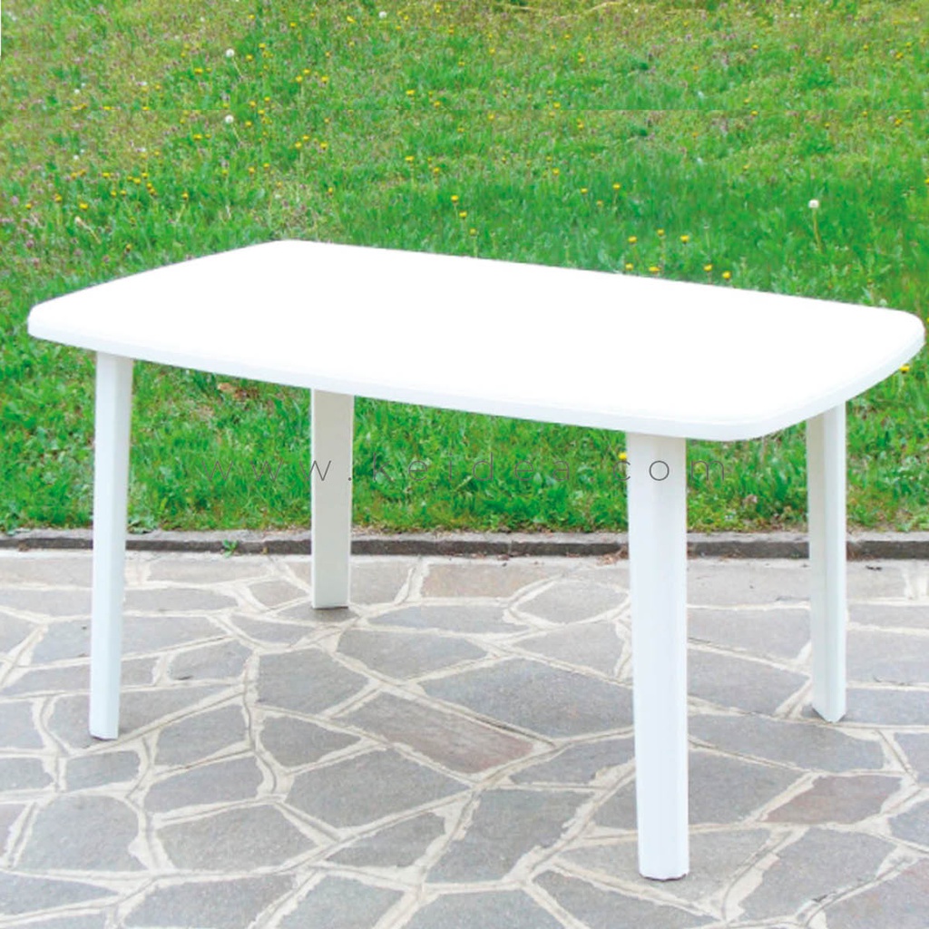 TAVOLO CAYMAN CM.140X90 BIANCO