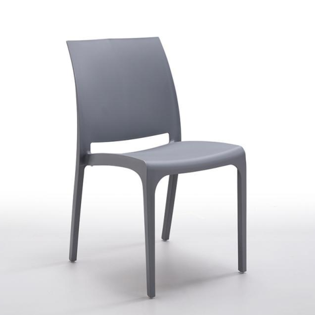 SEDIA VOLGA INDOOR MONOB.GRIGIO CHIARO