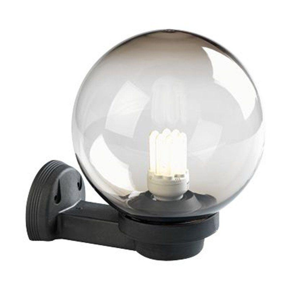 F.P. APPLIQUE SFERA D.20 FUME' NERO