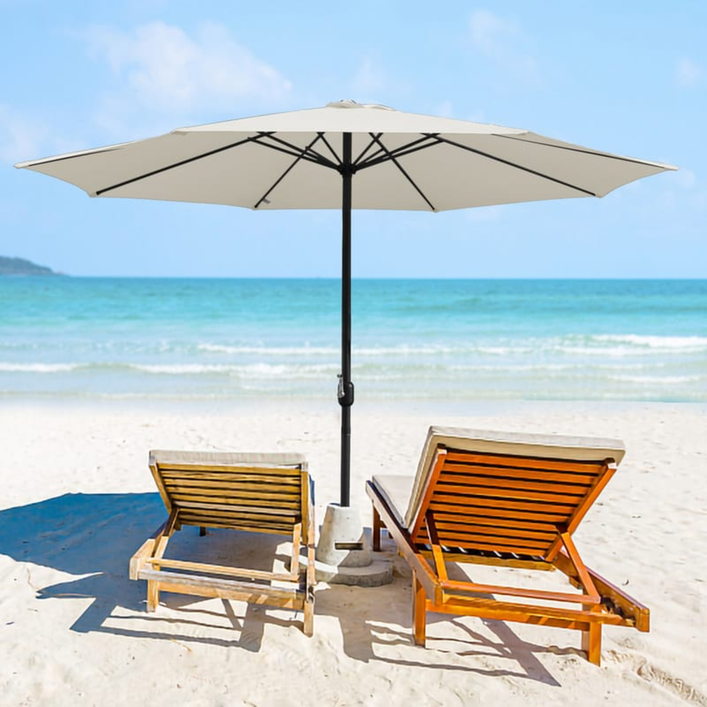 OMBRELLONE ALLUM.PULLY MT.3X4 ECRU'