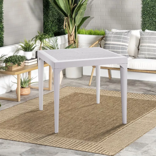 [185638] TAVOLO MALMO CM.80X80 BIANCO