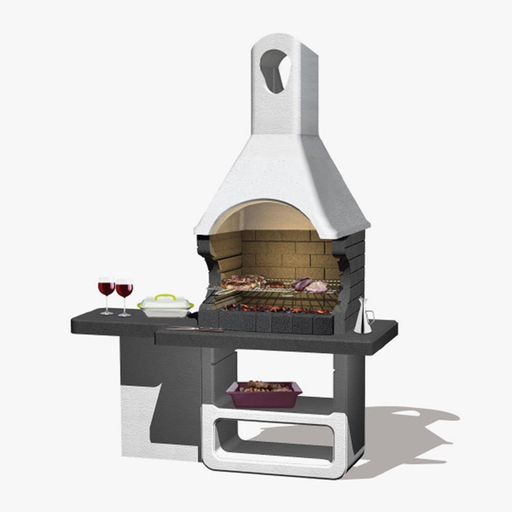 [189430] BARBECUE MURATURA ULISSE CM.170X64H.232 + GRIGLIA