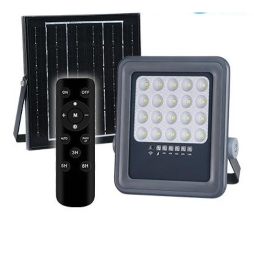 [192518] PROIETTORE SOLARE LED 100W + CREPUSCOLARE