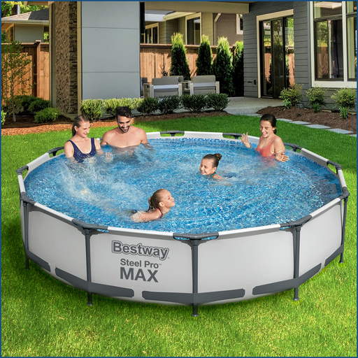 [198642] PISCINA STEEL PRO MAX ROT. CM.366X76 (56416)