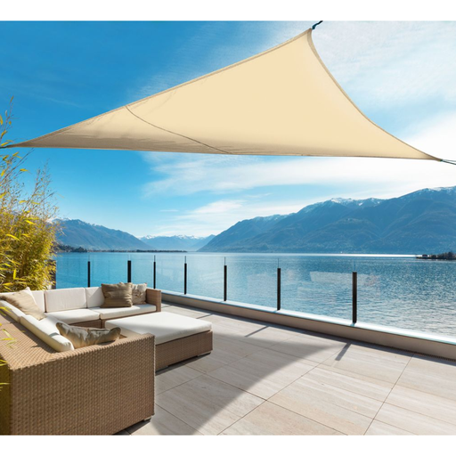 [203230] VELA OMBRA TRIANGOLO MT.5,0X5,0X5,0 ECRU'