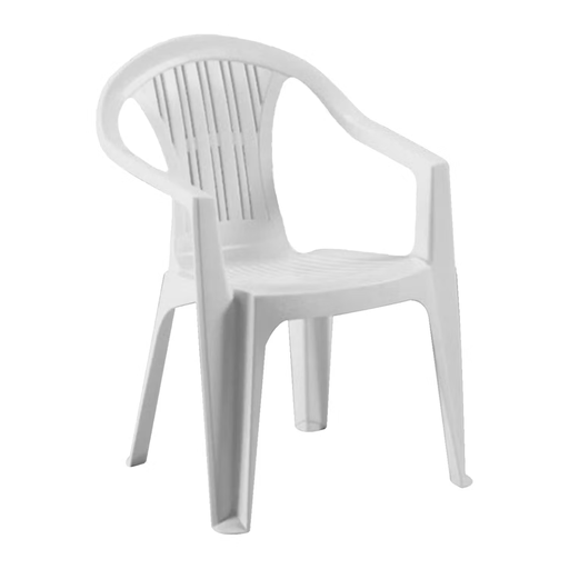 [008857] SEDIA MONOB.IMPIL.RATAK BIANCO