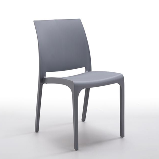 [073629] SEDIA VOLGA INDOOR MONOB.GRIGIO CHIARO