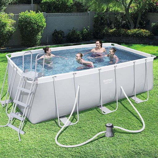 [115163] PISCINA POWER STEEL FRAME 56456 CM.412X201XH122