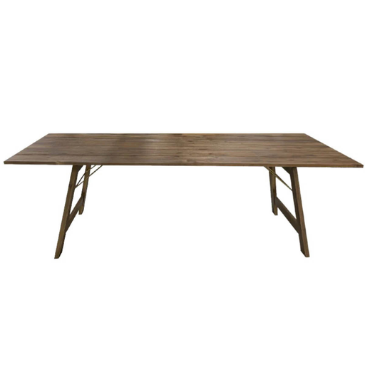 [118206] TAVOLO PIEGH.RIMINI CM.220X90XH74 ACACIA ANT.