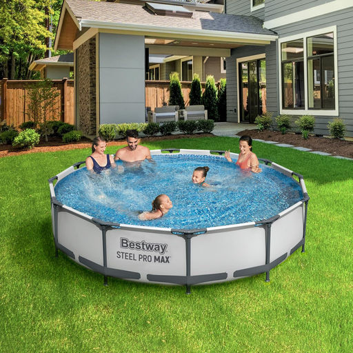 [160877] PISCINA STEEL PRO MAX ROT. CM.305X76 (56406)
