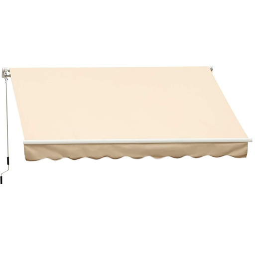 [164593] TENDA DA SOLE A BARRA QUADRA 3X2 BEIGE